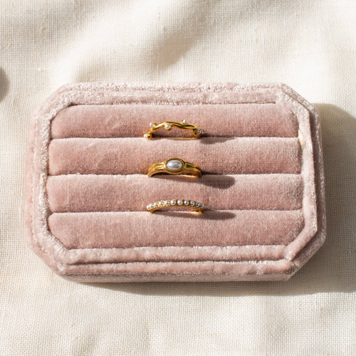 Iris Pearl Ring Caris Jewelry