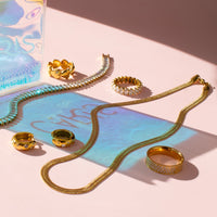 Alexandra Pavé Row Ring Caris Jewelry