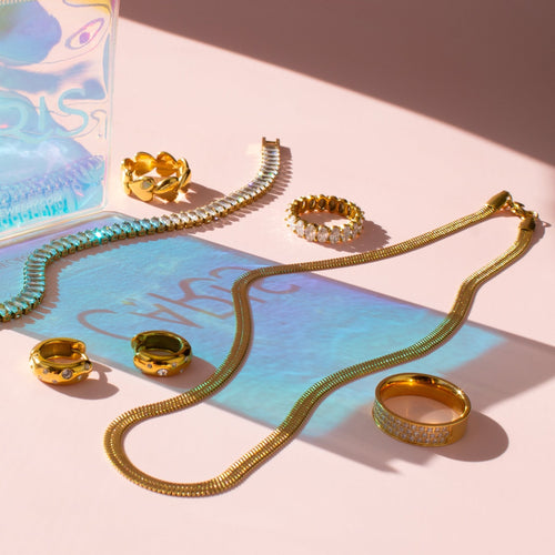 Alexandra Pavé Row Ring Caris Jewelry