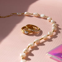 Bianca Pearl Ring Caris Jewelry