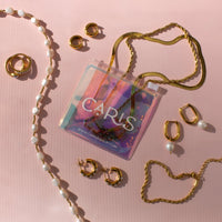 Livia Rope Chain Necklace Caris Jewelry