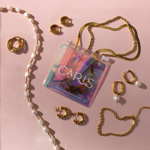 Lulu Pearl Necklace Caris Jewelry