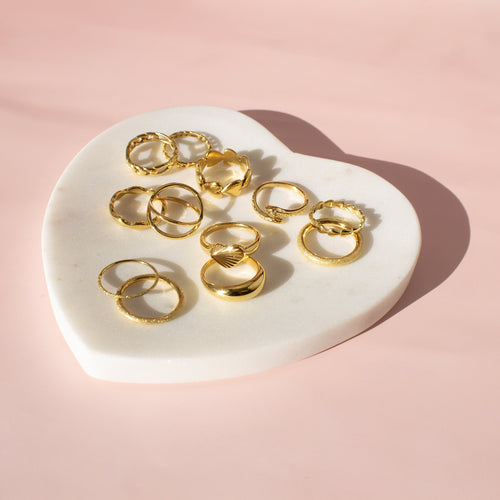 Mini Chain Ring Caris Jewelry