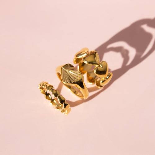 Alma Heart Ring Caris Jewelry