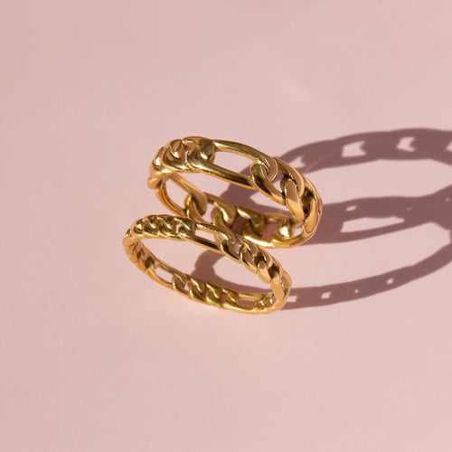 Mini Chain Ring Caris Jewelry