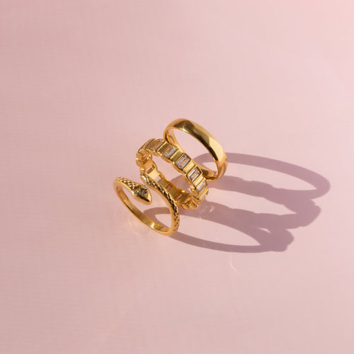 Medusa Snake Ring Caris Jewelry