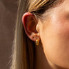 Vega Hoop Earrings Caris Jewelry