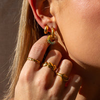 Slim Hearts Ring Caris Jewelry