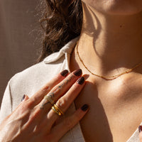 Alexandra Pavé Row Ring Caris Jewelry