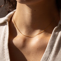 Classic Cable Chain Necklace Caris Jewelry
