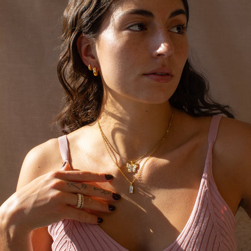 Vanessa Butterfly Necklace Caris Jewelry