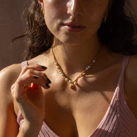 Ashley Pearl Necklace Caris Jewelry