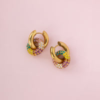 Donna Hoop Earrings Caris Jewelry