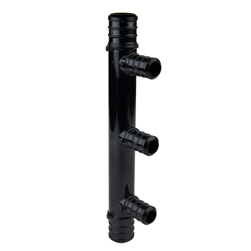 PEX-B Crimp 3/4" x 1/2" Open Manifold (3 port) Plumbingsell