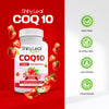CoQ10 100mg Strawberry Chewable Tablets Shiny Leaf