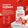 CoQ10 100mg Strawberry Chewable Tablets Shiny Leaf