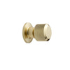 Brushed Gold "Manor" Knurled Cabinet Knobs and Drawer Pulls