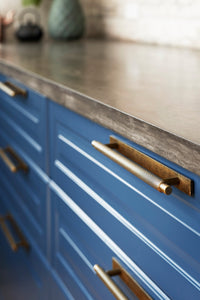 Knurled Backplate Antique Bronze "Manor" Knobs and Drawer Pulls Euro • Knobs