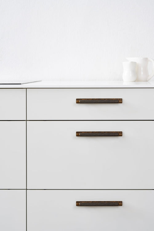 Knurled Backplate Antique Bronze "Manor" Knobs and Drawer Pulls Euro • Knobs