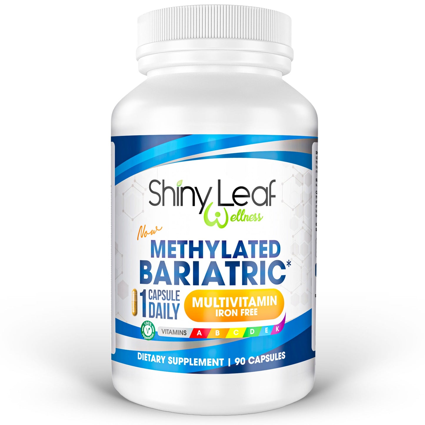 Shiny Leaf Shiny Leaf Methylated Bariatric Multivitamin Without Iron