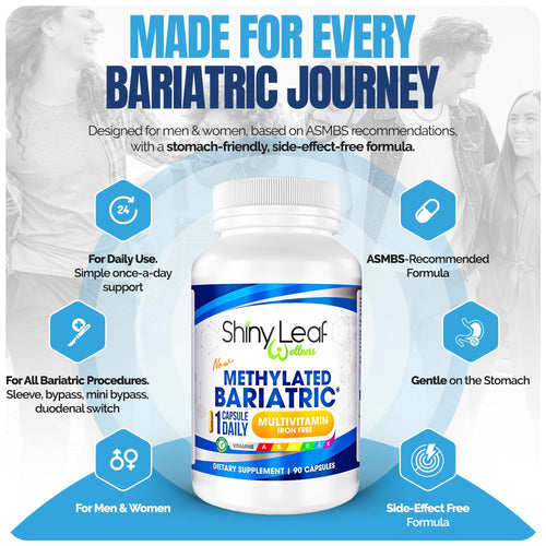 Shiny Leaf Methylated Bariatric Multivitamin Without Iron Shiny Leaf