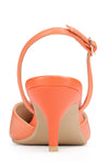 Mia Slingback Apricot Vaila Shoes