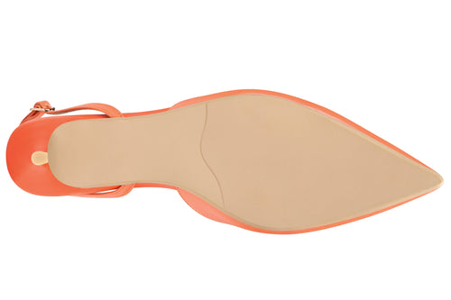 Mia Slingback Apricot Vaila Shoes
