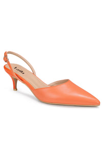 Mia Slingback Apricot Vaila Shoes