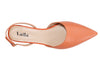 Mia Slingback Apricot Vaila Shoes