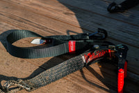 2" x 10' Ratchet Tie-Down (Closed hook) and 2'' x 39'' Axle Tie-Down Set (Pack of 4) (Lifetime Warranty) MOJAB OFFROAD