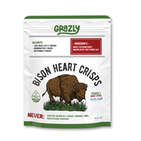 Bison Heart Crisps - 100% Grass-Fed/Finished