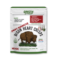 Bison Heart Crisps - 100% Grass-Fed/Finished