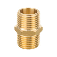 1/2" Male NPT Brass Hex Connector