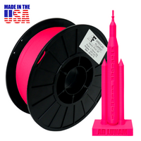 Neon Pink AF 1.75mm PLA+ Filament Made in the USA! American Filament