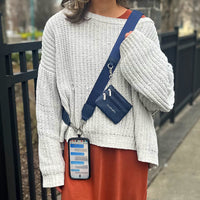 SaveTheGirls SaveTheGirls Clip & Go Strap with Pouch - Neutral Collection