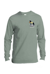 Long Sleeve T-shirt: Never Hike Alone Dog is Good
