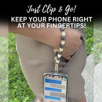 SaveTheGirls SaveTheGirls Clip & Go Beaded Wristlet Nina Collection