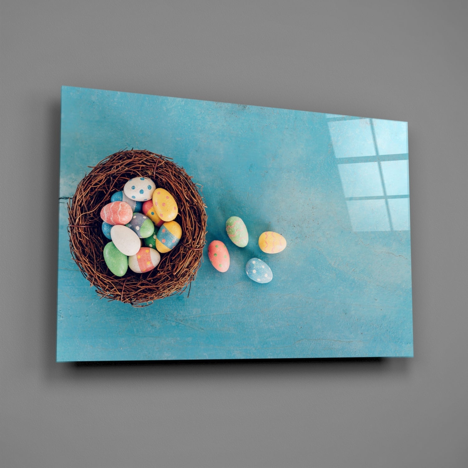 Insigneart USA Insigneart USA Easter Egg Glass Wall Art