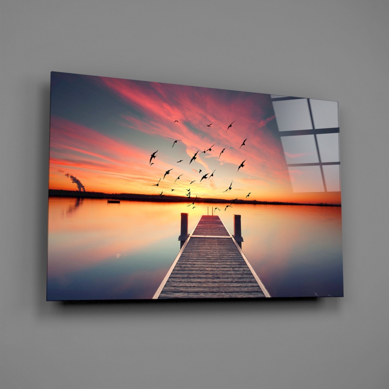 Insigneart USA Insigneart USA Dock Glass Wall Art