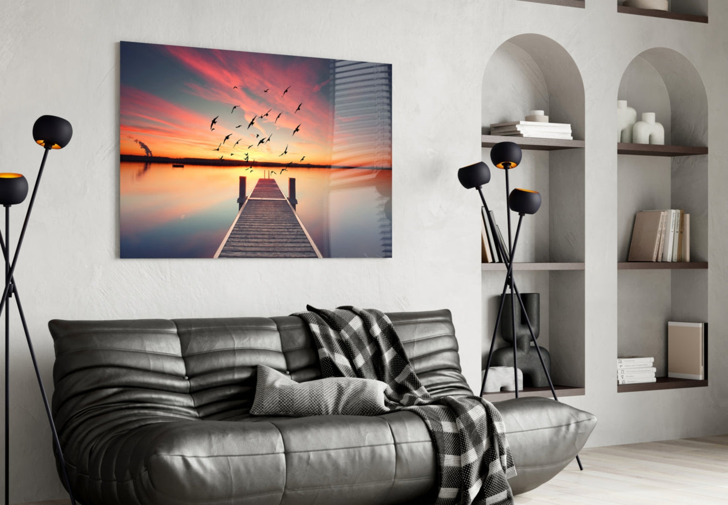 Insigneart USA Insigneart USA Dock Glass Wall Art