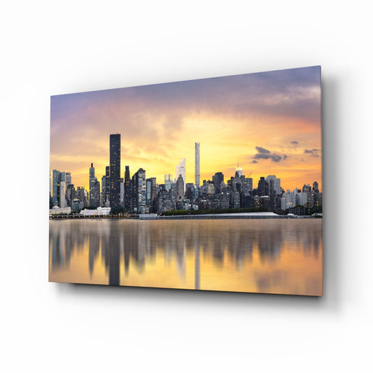 Insigneart USA Insigneart USA Downtown Glass Wall Art