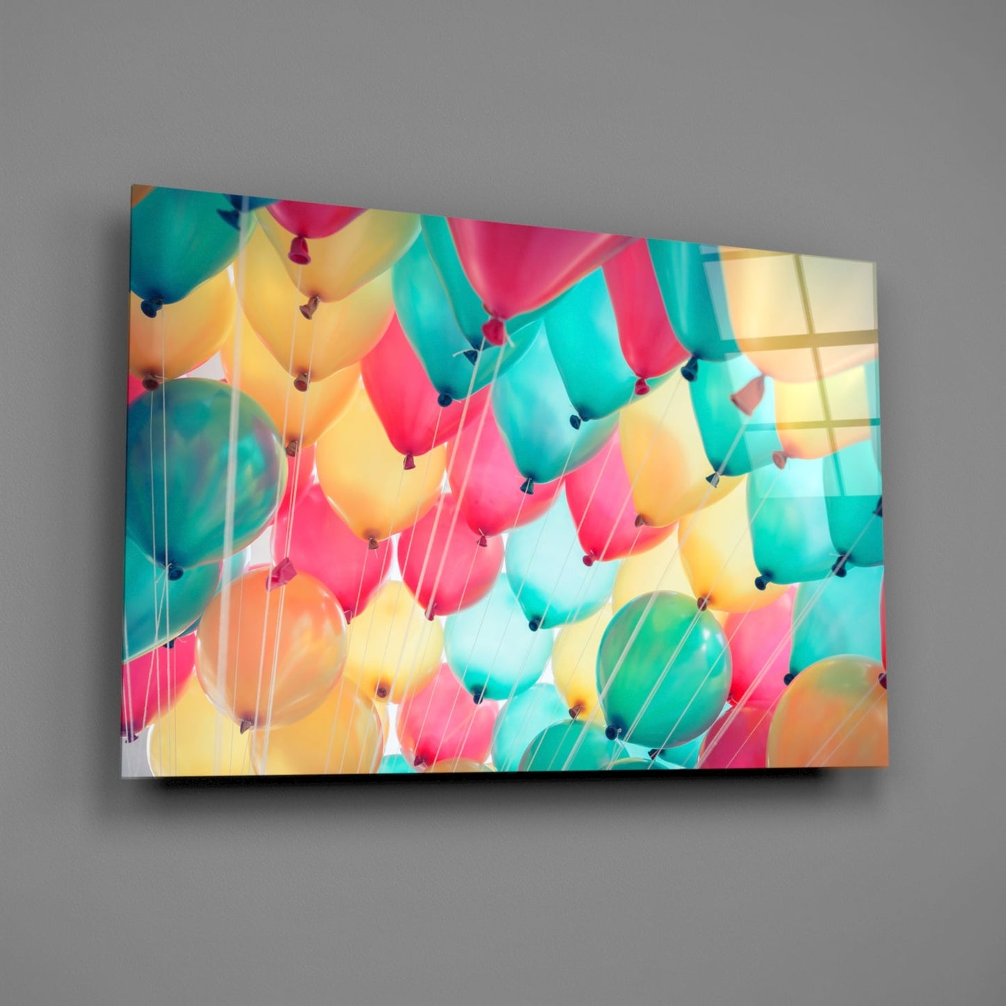 Insigneart USA Insigneart USA Balloons Glass Wall Art