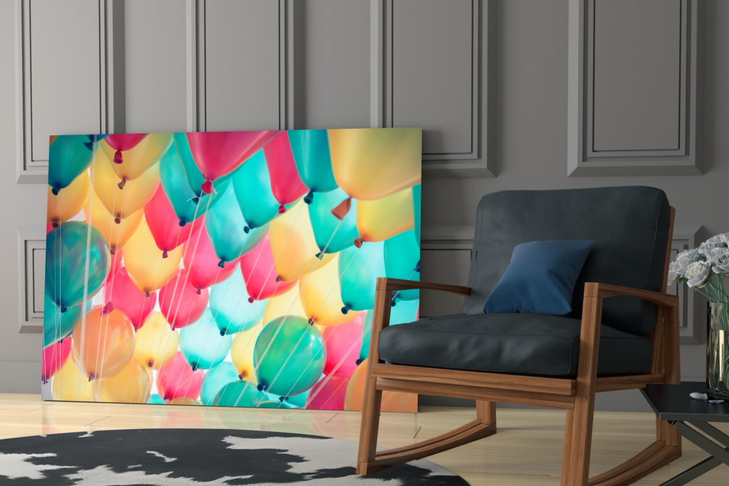 Insigneart USA Insigneart USA Balloons Glass Wall Art