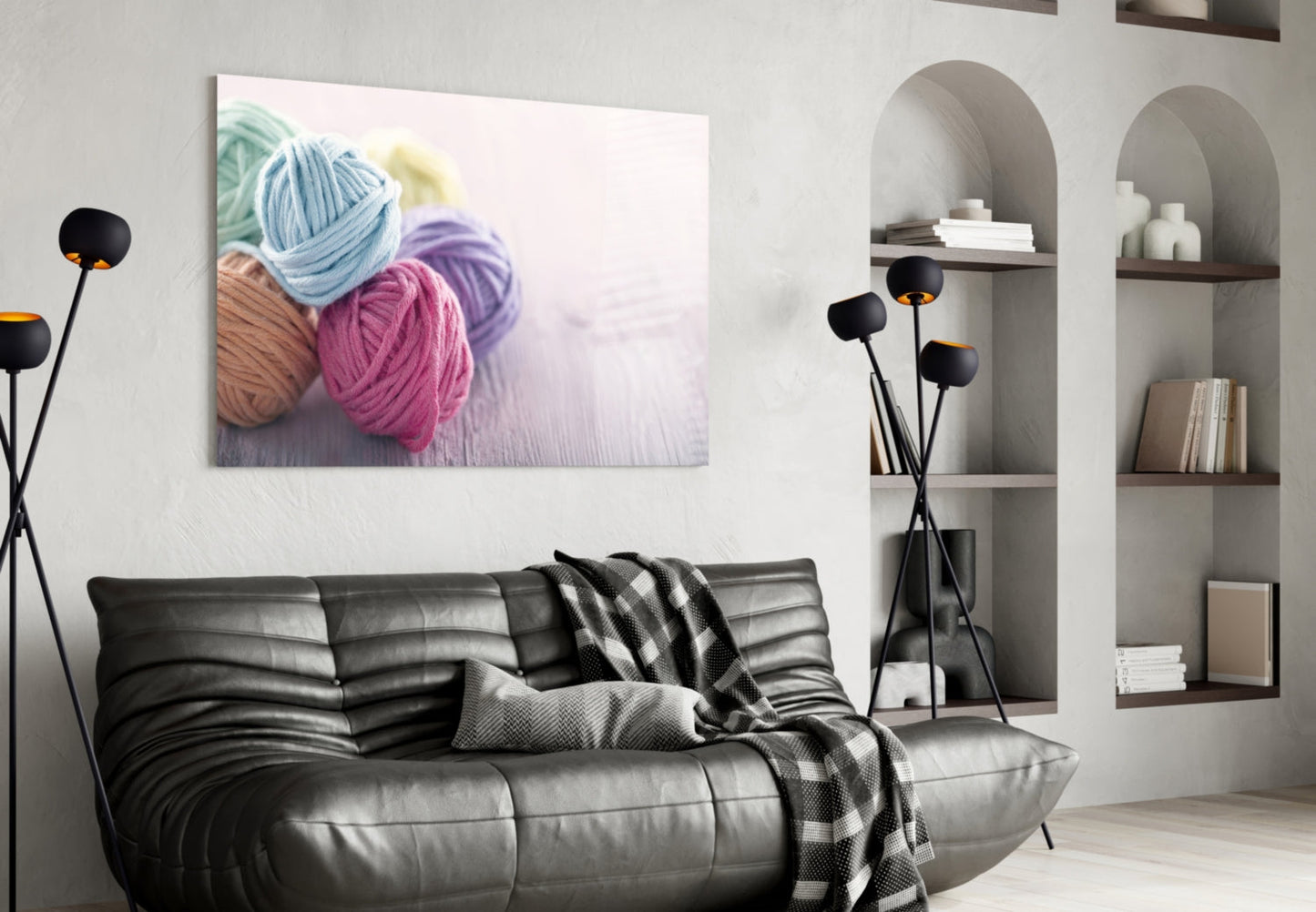 Insigneart USA Insigneart USA Balls of Rope Glass Wall Art