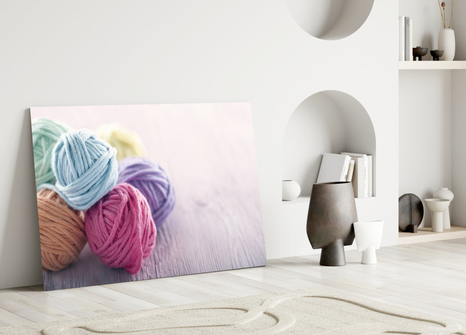 Insigneart USA Insigneart USA Balls of Rope Glass Wall Art