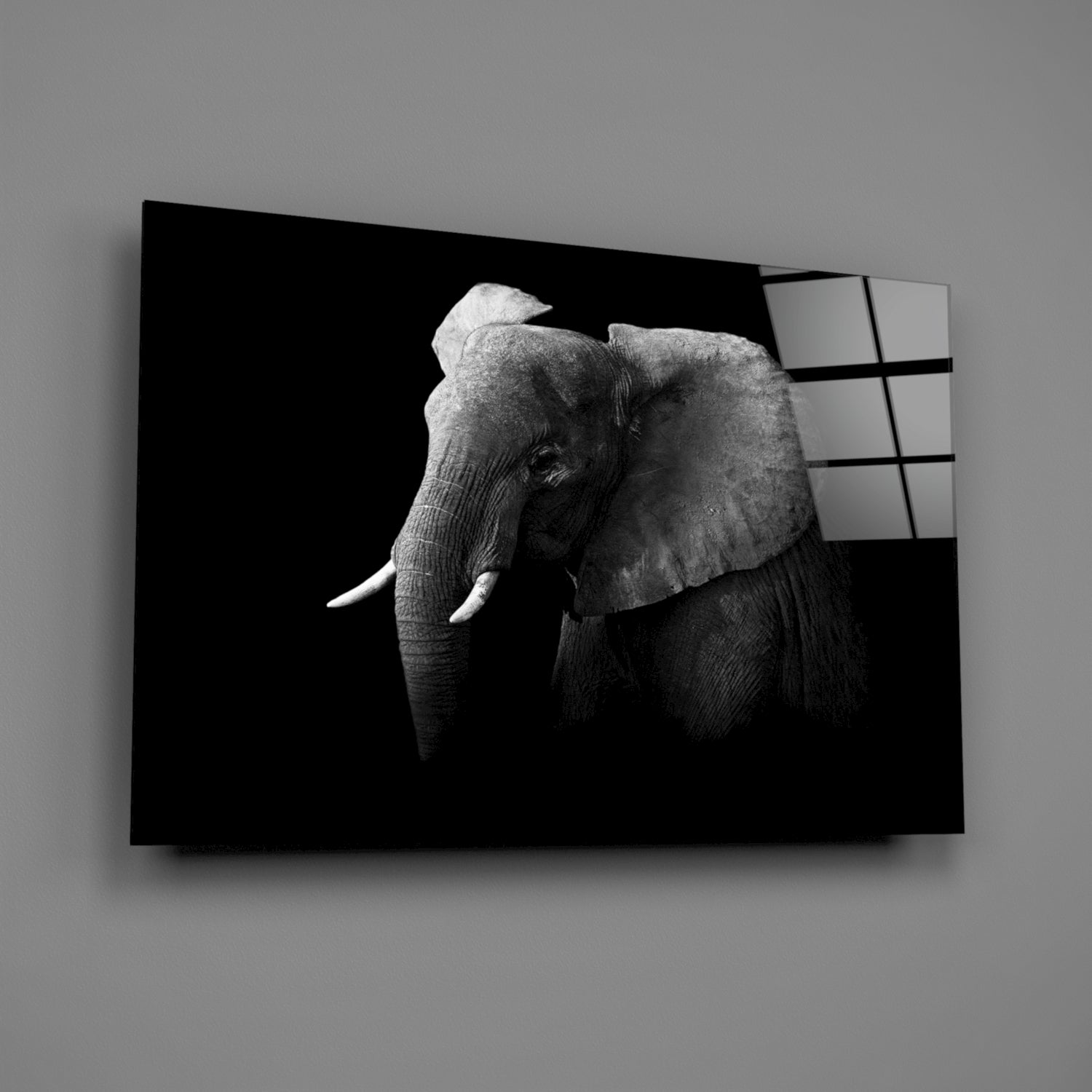 Insigneart USA Insigneart USA Elephant Glass Wall Art