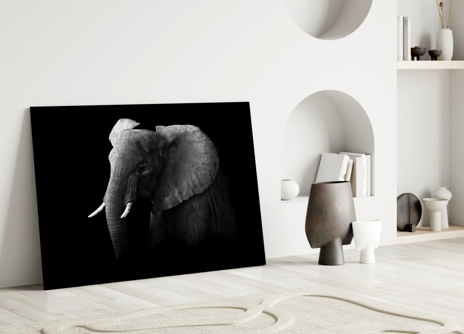 Insigneart USA Insigneart USA Elephant Glass Wall Art