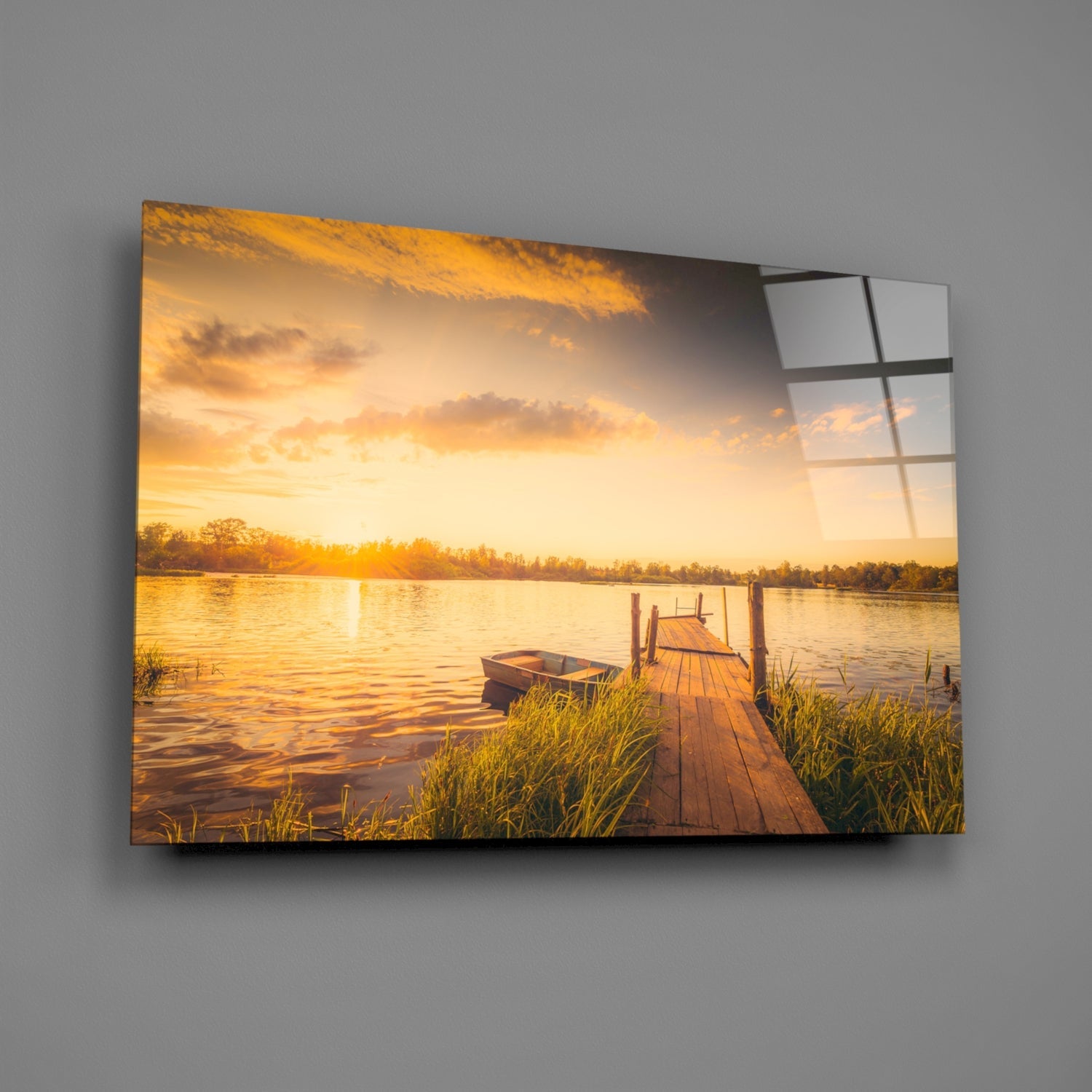 Insigneart USA Insigneart USA Dock Glass Wall Art