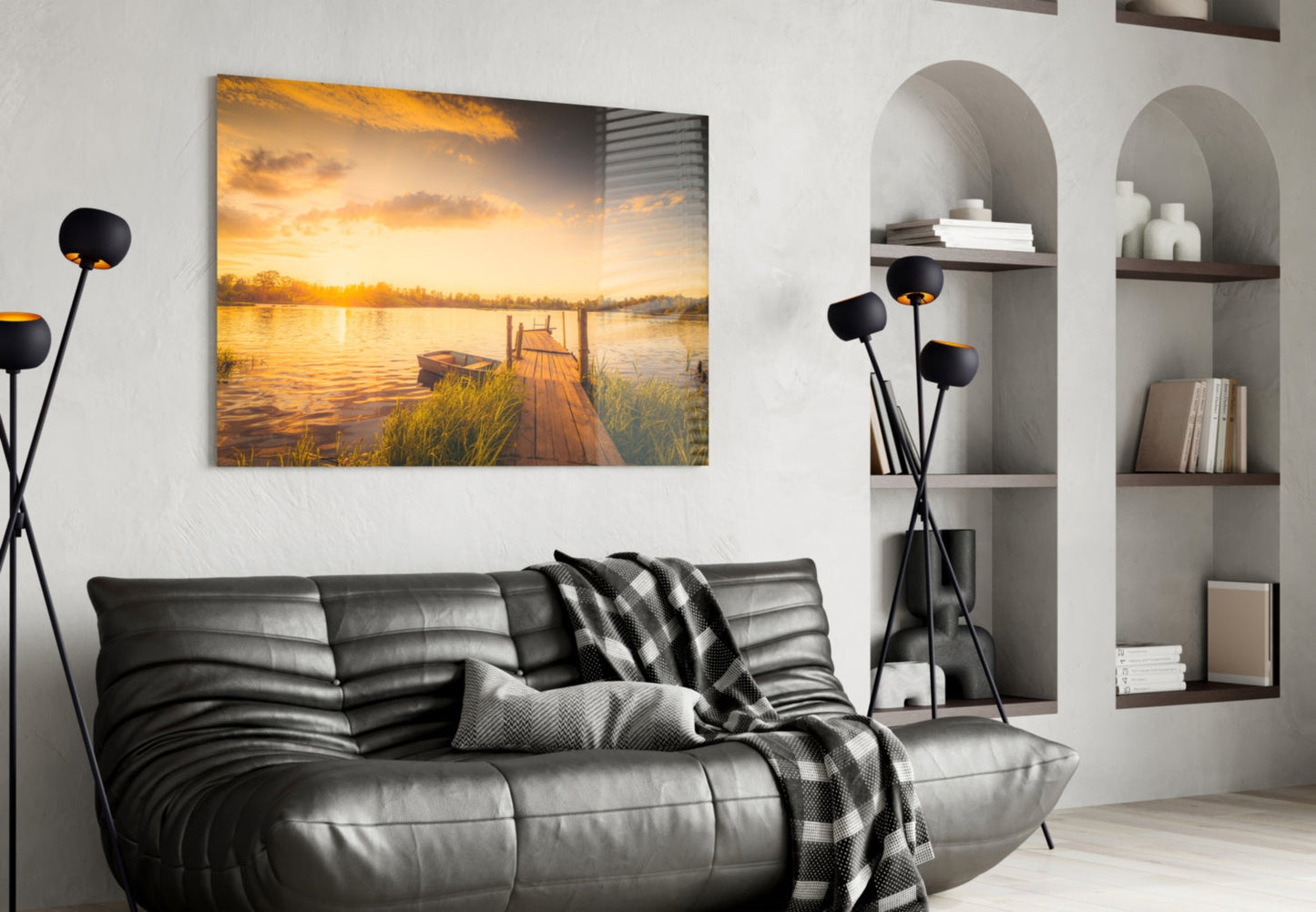 Insigneart USA Insigneart USA Dock Glass Wall Art