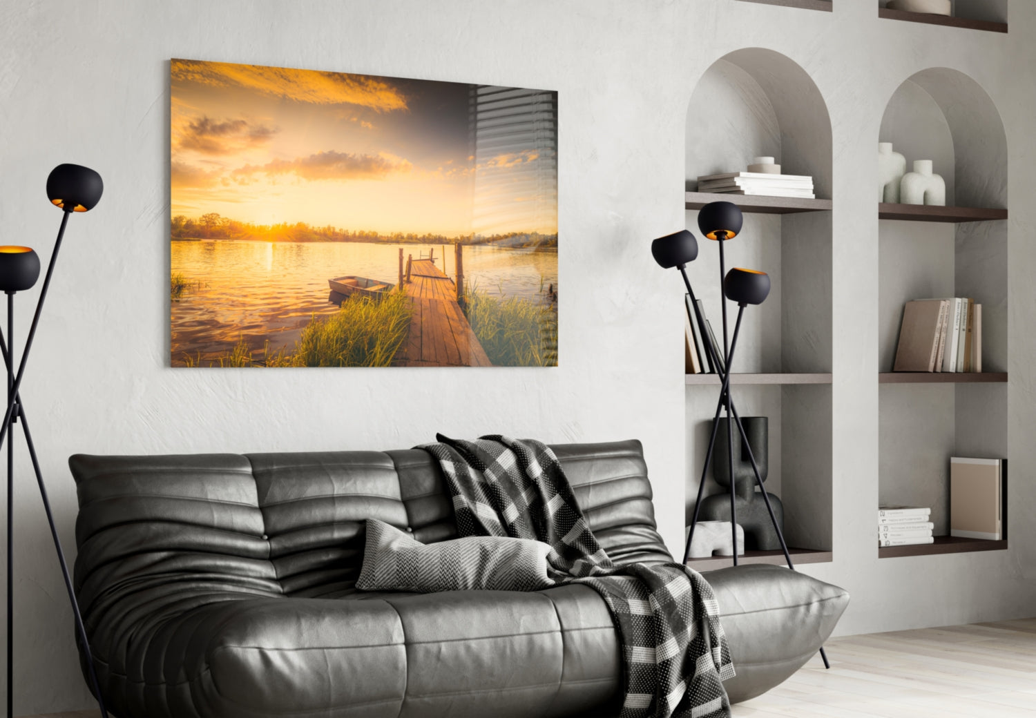 Insigneart USA Insigneart USA Dock Glass Wall Art